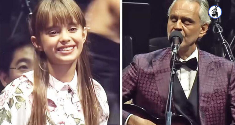 Andrea Bocelli And 10 Year Old Daughter, Virginia, Sing A Heart Stirring Rendition Of “Somewhere Over The Rainbow”