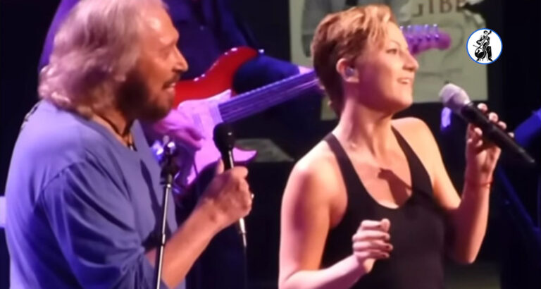Bee Gees’ Barry Gibb and niece Samantha sing for her late dad in beautiful duet