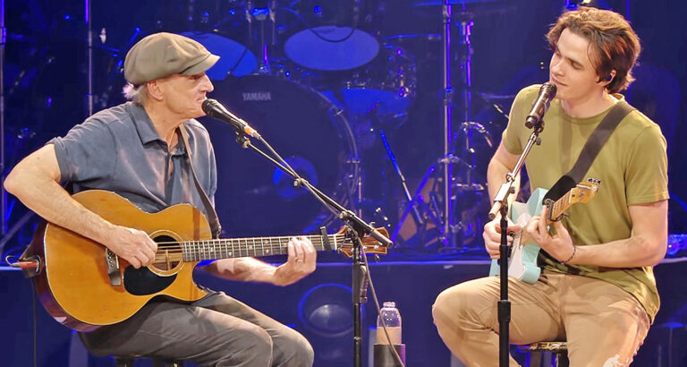 Revered singer-songwriter James Taylor has included his son Henry as a full member of his touring band.