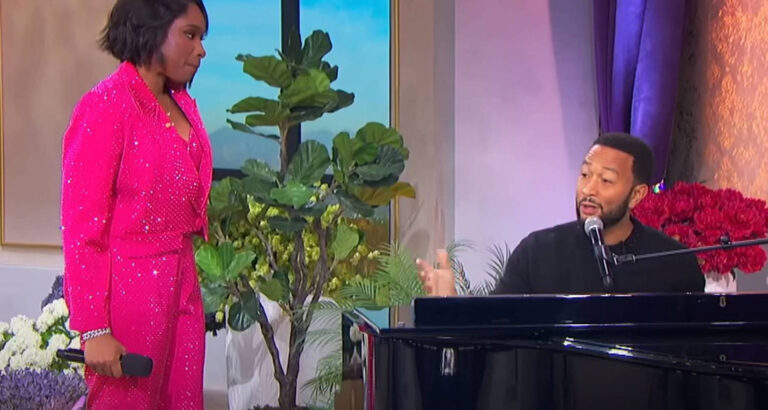 Jennifer Hudson And John Legend’s Spellbinding ‘Bridge Over Troubled Water’ Duet Gives Fans Chills