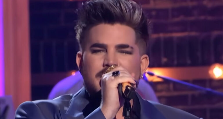 Jimmy Fallon put Adam Lambert up to covering “The Muffin Man” as Cher, and the cheeky performance was absolutely side-splitting!