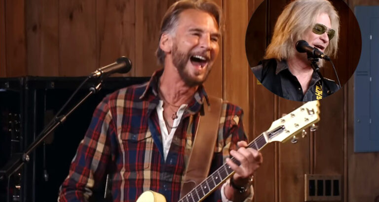 Watching Kenny Loggins and Daryl Hall rocking “Footloose” with the boys at Hall’s house will put a big smile on your face!