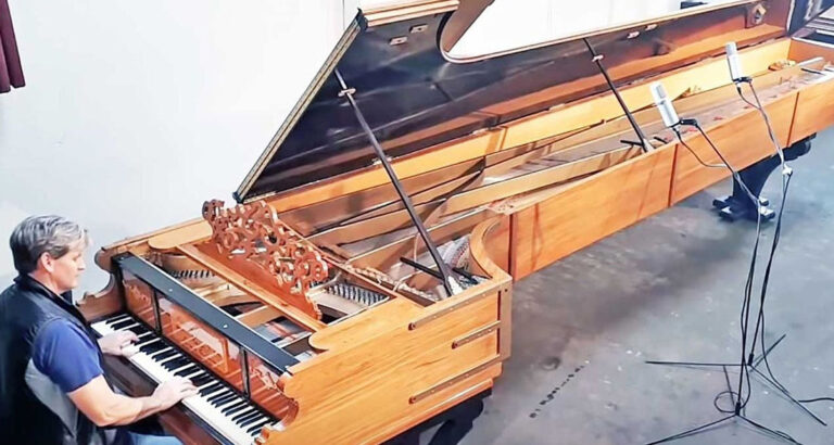 Listen To The Sound Of A 19-Foot Piano With The World’s Longest Bass String