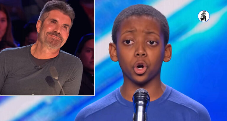 13 Year Old Treble Singer Makes Simon Tear Up With “The Best Voice He Has Ever Heard”