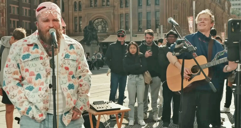 Teddy Swims Surprise Street Performance Of Tennessee Whiskey
