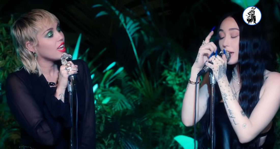 Miley and Noah Cyrus’ incredible Backyard Sessions duet singing “I Got So High That I Saw Jesus”