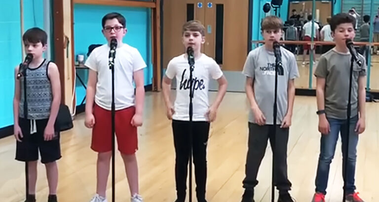 Young Boyband Bring It North Release Rehearsal Footage Filmed Prior to Life-Changing Britain’s Got Talent Performance