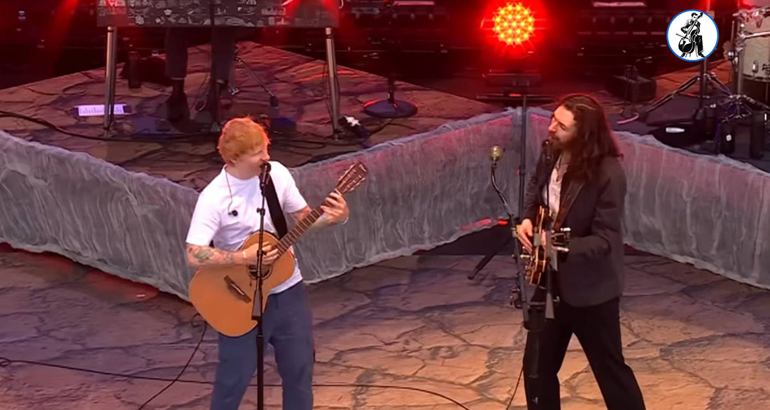 Ed Sheeran Joins Hozier For Breath-taking ‘Work Song’ Duet At Pinkpop Festival